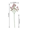thumbnail image 3 of Efavormart 4 Pack - 27" Babys Breath Artificial Flowers, Gypsophila Real Touch Silk Flowers Stem - Fushia for DIY, Wedding, Party, Home, Floral Arrangement, Garden Decoration, 3 of 10