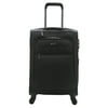 Travelers Club Ascent 20" Soft-side Spinner Rolling Carry-on Luggage -Black