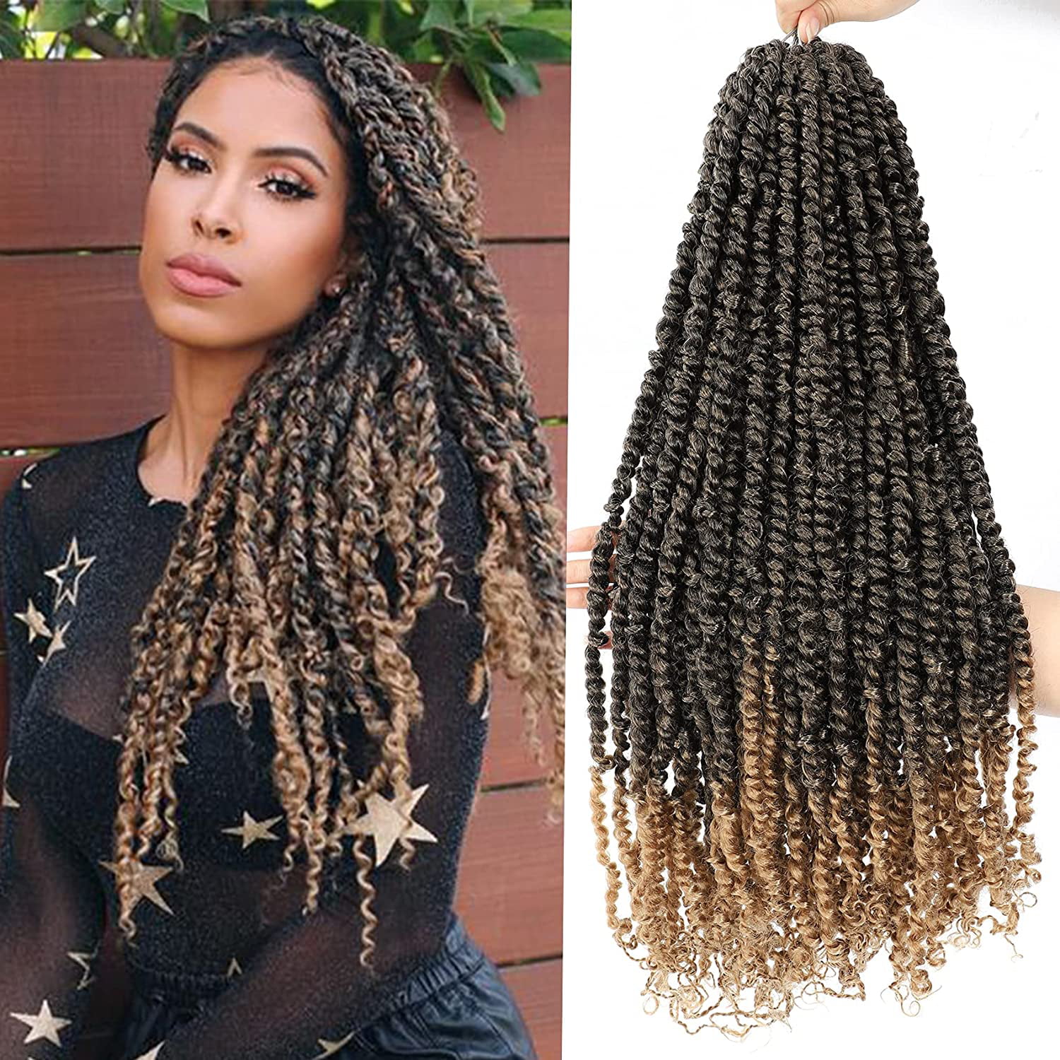 Passion Crush Twist 24 Synthetic X-Pression Crochet Braiding Hair by –  Waba Hair and Beauty Supply