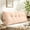 Beige-23.62*15.75in, variant on Triangular wedge headboard cushion featuring a side pocket design—perfect for college dorms, beds, sofas, or daybeds. It serves as both a comfortable backrest for reading and a stylish accessory to e