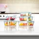 thumbnail image 4 of Westinghouse Set de contenedores de Vidrio con Tapas Transparentes 5 Piezas WCFC003210A multicolor, 4 of 4