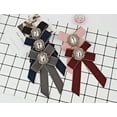 thumbnail image 5 of Pre-atado pajarita cinta broches cuello camisa corbata cuello corbata broche Pin boda fiesta pajarita para mujer chica WD.WDQZL Hogar, 5 of 5