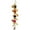 Random Color, variant on SPRING PARK Hanging Wood Toy for Pecking and Chewing, Wooden Beads Bell Straw Cotton Rope, Swing Chew Toy for Parrots