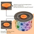 thumbnail image 4 of Rainbow Star Airtight Coffee Bean Canister 17oz Food Storage Containers with Lids For Gournd, Tea, Sugar, Flour, Rice, Cereal, Candy Cookie Jar, 4 of 8