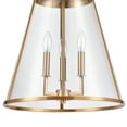 thumbnail image 4 of Elk Home 16-Inch Wide Judy Pendant, Transitional, Satin Brass, 4 of 5