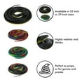 thumbnail image 5 of 4 Pieces Realistic Rubber Fake Snake Toy 29 Inch Long, Green & Black Gag Snakes for Pranks, Practical Jokes and Halloween Decoration (29 Inch 4pc), 5 of 7
