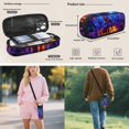 thumbnail image 7 of Aplkyhs Lightning Dinosaur 4 Piece Kids Backpack Set with Lunch Box Pencil Case Water Bottle Holder with Strap Includes Schoolbag with Front Pocket Gift for Girls Boys, 7 of 7