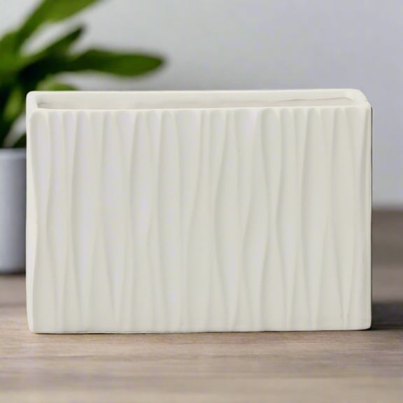 Aeros Ceramic Rectangle Vase