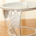 thumbnail image 4 of 2 Pieces Indoor Outdoor Table Mini Plant Stand Rack Flower Pot Candle Holder Shelf Desktop Decoration  White, 4 of 9