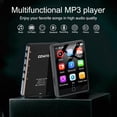 thumbnail image 2 of Reproductor MP3 HOVOYNN 64GB Bluetooth 5.3 Pantalla táctil de 2.8 pulgadas, 2 of 7