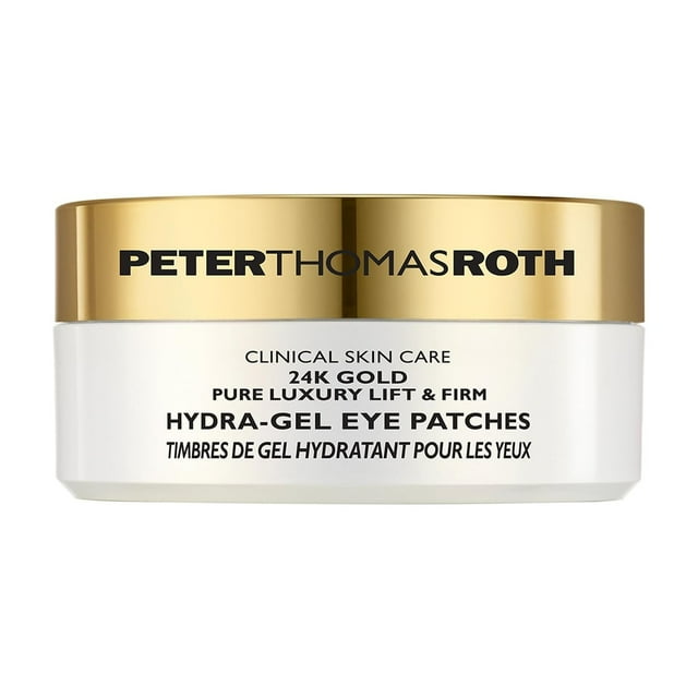Peter Thomas Roth 3.53 Onzas 24K Gold Pure Luxury Lift & Firm Hydra-Gel Eye Patches 30 PARES, Anti-Aging Under-Eye Patches, Help Lift and Firm the Look of the Eye Area