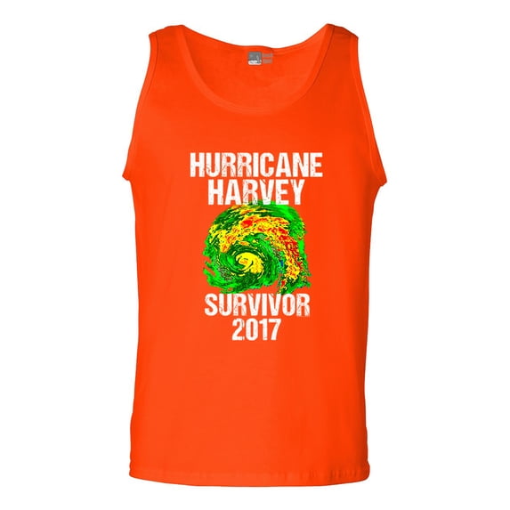Hurricane Harvey Storm Survivor Houston Texas 2017 DT Adult Tank Top
