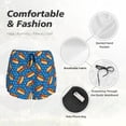 thumbnail image 4 of Salouo Hot Dog 1 Print Women's 2 in 1 Running Shorts Double-Layer Shorts Athletic Workout Gym Yoga Shorts Running Shorts for Women-X-Large, 4 of 7