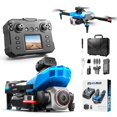 thumbnail image 3 of Pyaiiner Drone with HD 1080P Screen Remote Control Brushless Motor and Cool Lights Drones with Storage Card RC Quadcopter Altitude Hold Obstacle Avoidance, 3 of 9