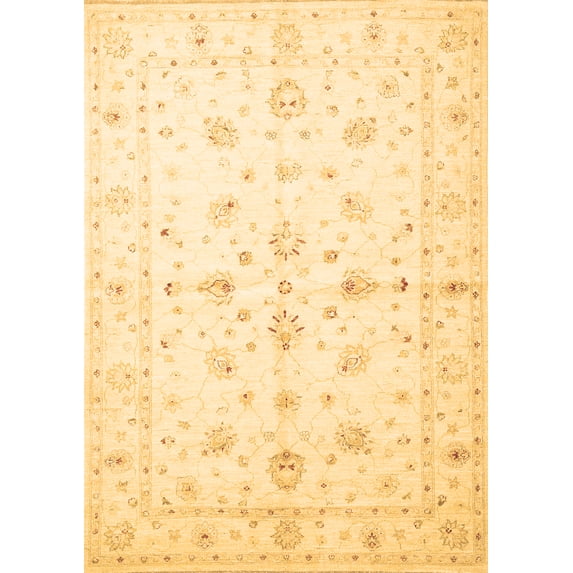 Ahgly Company Indoor Rectangle Persian Brown Traditional Area Rugs, 3' x 5'