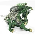thumbnail image 2 of Land Of Myth And Legends Green Armored Dragon Figurine Collectible Golden Axe, 2 of 4