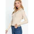 thumbnail image 3 of Notched Collar Zippered Sweater, 3 of 5