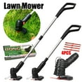 thumbnail image 2 of Grass Trimmer Electric Lawn Mower 2000mAh Li-ion Cordless Portable Adjustable String Cutter Pruning 18000RPM Garden Power Tools USB, 2 of 6