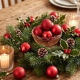 thumbnail image 6 of Dmlowu Christmas Tree Decorations, 36Pcs Shatterproof Christmas Ball Ornaments, Christmas Decorations for Xmas Tree Holiday Party, Red, 6 of 7