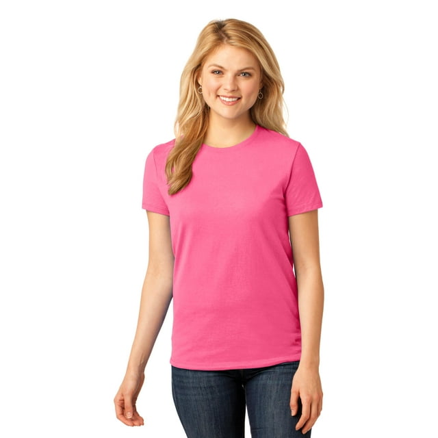 Port & Company T-Shirt en Coton pour Femmes LPC54