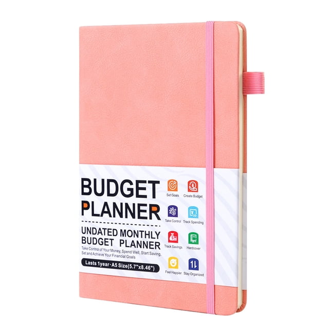 Clearance! beishanbush Home Decor Bill Notebook Bill Payment Monthly Organizer&Bill Book for Budgeting Financial Monthly Bill Planner Expense &Payments Checklist Organizer 8.3 One Size Pink