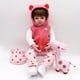 thumbnail image 2 of Muñeca Reborn de silicona suave de simulación de 48cm, juguete para niña Playmate, muñecas para bebés recién nacidos Tmvgtek juguetes de los niños, 2 of 9