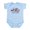 Sky Blue, variant on CafePress - I Love Bacteria Infant Bodysuit - Baby Light Bodysuit, Size Newborn - 24 Months