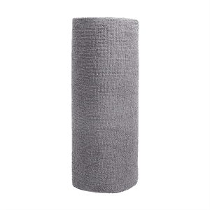 Reusable Cleaning Wipe Household ,Microfiber Towel Rolls Dish Rags Wash Paper Towel Replacement,Gray