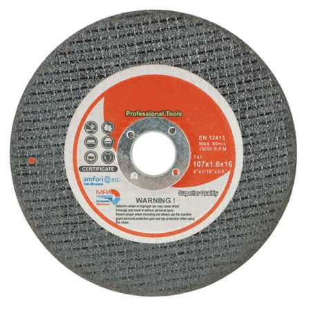 

PET-U Pack 25 - 4 × 1/16 5/8 Cut-Off Wheels Die Grinder Cutting Discs