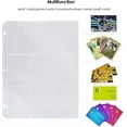 Trading Card Protector Sheets 9 Pocket X 20 Plastic Pages Holds 180