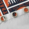 thumbnail image 4 of jejeloiu American Rugby City Black Out Curtains,Orange Sport Helmet Curtains Pack of 2 (42x63 Each) For Kids, 4 of 6