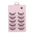 thumbnail image 1 of Extensión de Pestañas Postizas Fernando D Curliness Fake Anime Lashes Makeup Lash Strip 3D Grueso Desordenado 10x M-5 pares, 1 of 8