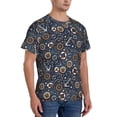 thumbnail image 2 of Bixox Men's Nautical Printed Short Sleeve Skinny Athletic T-Shirt, 2 of 6