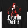 thumbnail image 3 of Disney Villains - Cruella Devil Spatter - Toddler & Youth Short Sleeve Graphic T-Shirt, 3 of 5