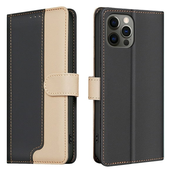 Case For IPhone 16 Pro Max/16 Pro/16 Plus/16, Anti-theft Design Cover Flip Wallet Case With Built-in Kickstand Shell