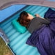 thumbnail image 5 of Almohada de viaje inflable para acampar: compresible, compacta, cómoda y ergonómica, ultraligera, para brindar soporte cervical y lumbar en viajes, mochilerismo y campamentos., 5 of 8