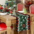 thumbnail image 4 of Wmhnj Mantel navideño a cuadros rojos con diseño de bandera para mesa, decoracin para fiestas y cenas, 60 x 90 pulgadas, 4 of 8