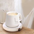 thumbnail image 1 of Coussin Chauffant Constant Intelligent Usb Coussin Chauffant Automatique Base Sensation Isolation Coussin Chauffant Tasses Non Difficiles Grand Écran Affichage Offres du Jour Liquidation Cadeaux pour Femmes/hommes, 1 of 8