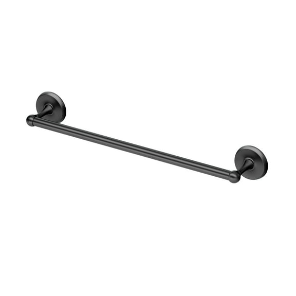 Gatco 5071MX Designer II 18" Towel Bar, Matte Black
