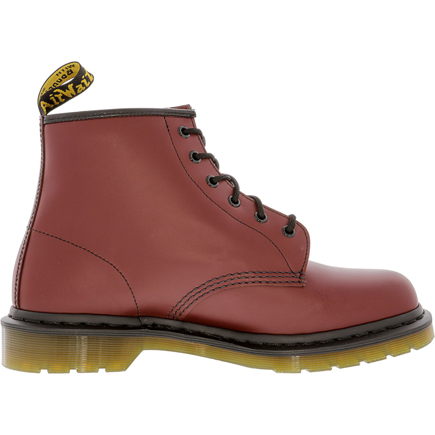 dr martens 101 smooth cherry red