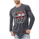 thumbnail image 1 of Blusas y camisas de manga larga con cuello redondo para hombre, ropa deportiva para el hogar, pijamas, camisetas de color liso, blusa deportiva para hombre, poliéster, 1 of 5