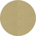 thumbnail image 1 of Ahgly Company Indoor Square Patterned Cinnamon Brown Area Rugs, 3' Square, 1 of 6