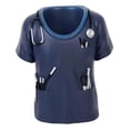 thumbnail image 2 of Portalápices para uniforme de enfermera, arte, manualidades, coleccionable, decorativo, organizador de lápices Marina de guerra, 2 of 8