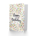 thumbnail image 2 of Colourful Confetti Greetings Card Plus Envelope Blank inside, 2 of 3