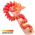 thumbnail image 4 of Dragon Toy LOCYFENS, tamaño 30, impreso en 3D, articulado, dorado rojo, 4 of 7