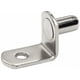 thumbnail image 2 of Clavijas de soporte de estante de metal niquelado, soporte en forma de L para muebles, armario, estantería, plata, 60 piezas, 5mm,-, 2 of 5