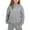 1#Grey, variant on Tiijoy Toddler Girls Outfits Casual Tracksuit Kids Pullover Hoodie Jogger Pants Sweatsuit