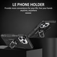 thumbnail image 4 of Funda Dura De Prevención De Caídas Para iphone 14 Plus 13 Pro Max Ring Stand Protection Cover, 4 of 4