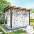 thumbnail image 2 of Outdoor Curtains for Patio Waterproof, Patriotic 4th of July Grommet Gazebo Curtains Drapes for Porch, Pergola,Backyard,Outside, Privacy Panel 54 x 84 Inch, Red Blue Stars Eucalyptus Gray Plaid, 2 of 9