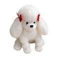 thumbnail image 3 of Muñeco de peluche de perro de 7,87 pulgadas, adorable y tierno, adorno para sofá, juguete de peluche. Blanco, 3 of 9